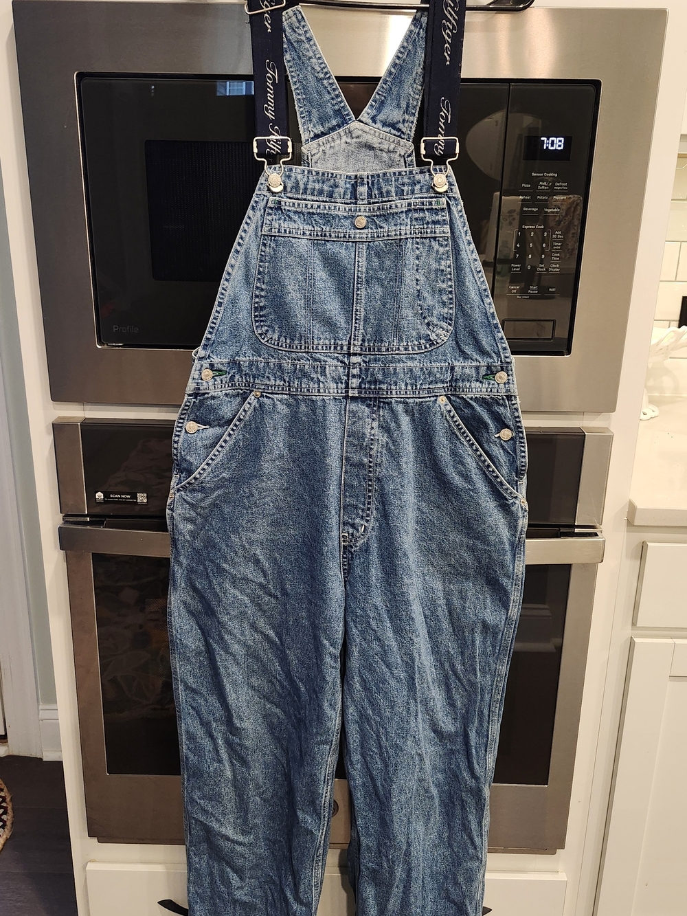 Vintage 90s Tommy Hilfiger Women's Oversized Overalls